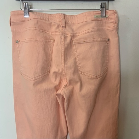 Pilcro & The Letterpress Pink Cropped Stet Jeans - Picture 11 of 15